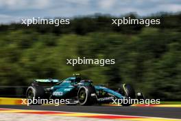 Fernando Alonso (ESP) Aston Martin F1 Team AMR24. 28.07.2024. Formula 1 World Championship, Rd 14, Belgian Grand Prix, Spa Francorchamps, Belgium, Race Day.