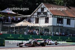 Kevin Magnussen (DEN) Haas VF-24. 28.07.2024. Formula 1 World Championship, Rd 14, Belgian Grand Prix, Spa Francorchamps, Belgium, Race Day.