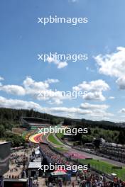 Max Verstappen (NLD) Red Bull Racing RB20. 28.07.2024. Formula 1 World Championship, Rd 14, Belgian Grand Prix, Spa Francorchamps, Belgium, Race Day.