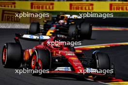 Charles Leclerc (MON) Ferrari SF-24. 28.07.2024. Formula 1 World Championship, Rd 14, Belgian Grand Prix, Spa Francorchamps, Belgium, Race Day.