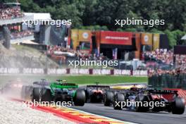 Pierre Gasly (FRA) Alpine F1 Team A524 at the start of the race. 28.07.2024. Formula 1 World Championship, Rd 14, Belgian Grand Prix, Spa Francorchamps, Belgium, Race Day.