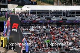 Circuit atmosphere - fans in the grandstand. 28.07.2024. Formula 1 World Championship, Rd 14, Belgian Grand Prix, Spa Francorchamps, Belgium, Race Day.