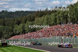 Daniel Ricciardo (AUS) RB VCARB 01. 28.07.2024. Formula 1 World Championship, Rd 14, Belgian Grand Prix, Spa Francorchamps, Belgium, Race Day.