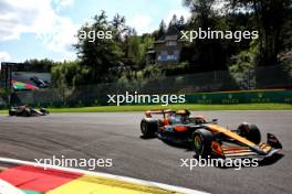 Lando Norris (GBR) McLaren MCL38. 28.07.2024. Formula 1 World Championship, Rd 14, Belgian Grand Prix, Spa Francorchamps, Belgium, Race Day.