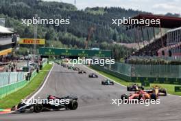 George Russell (GBR) Mercedes AMG F1 W15. 28.07.2024. Formula 1 World Championship, Rd 14, Belgian Grand Prix, Spa Francorchamps, Belgium, Race Day.