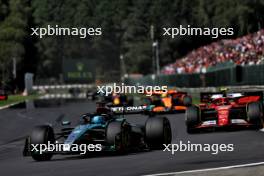 George Russell (GBR) Mercedes AMG F1 W15. 28.07.2024. Formula 1 World Championship, Rd 14, Belgian Grand Prix, Spa Francorchamps, Belgium, Race Day.