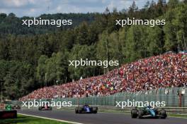 Fernando Alonso (ESP) Aston Martin F1 Team AMR24. 28.07.2024. Formula 1 World Championship, Rd 14, Belgian Grand Prix, Spa Francorchamps, Belgium, Race Day.