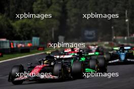 Pierre Gasly (FRA) Alpine F1 Team A524. 28.07.2024. Formula 1 World Championship, Rd 14, Belgian Grand Prix, Spa Francorchamps, Belgium, Race Day.