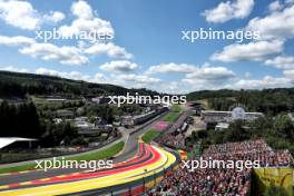 Sergio Perez (MEX) Red Bull Racing RB20.  28.07.2024. Formula 1 World Championship, Rd 14, Belgian Grand Prix, Spa Francorchamps, Belgium, Race Day.