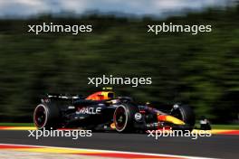 Sergio Perez (MEX) Red Bull Racing RB20. 28.07.2024. Formula 1 World Championship, Rd 14, Belgian Grand Prix, Spa Francorchamps, Belgium, Race Day.