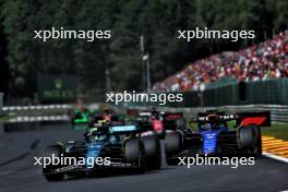 Fernando Alonso (ESP) Aston Martin F1 Team AMR24. 28.07.2024. Formula 1 World Championship, Rd 14, Belgian Grand Prix, Spa Francorchamps, Belgium, Race Day.