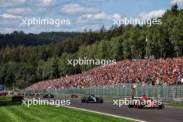 Charles Leclerc (MON) Ferrari SF-24. 28.07.2024. Formula 1 World Championship, Rd 14, Belgian Grand Prix, Spa Francorchamps, Belgium, Race Day.