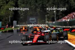 Charles Leclerc (MON) Ferrari SF-24. 28.07.2024. Formula 1 World Championship, Rd 14, Belgian Grand Prix, Spa Francorchamps, Belgium, Race Day.