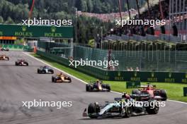 Lewis Hamilton (GBR) Mercedes AMG F1 W15. 28.07.2024. Formula 1 World Championship, Rd 14, Belgian Grand Prix, Spa Francorchamps, Belgium, Race Day.