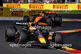 Max Verstappen (NLD) Red Bull Racing RB20. 28.07.2024. Formula 1 World Championship, Rd 14, Belgian Grand Prix, Spa Francorchamps, Belgium, Race Day.