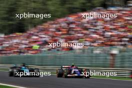 Yuki Tsunoda (JPN) RB VCARB 01. 28.07.2024. Formula 1 World Championship, Rd 14, Belgian Grand Prix, Spa Francorchamps, Belgium, Race Day.