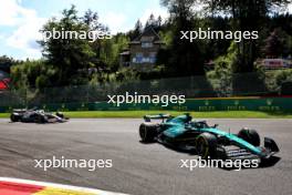 Lance Stroll (CDN) Aston Martin F1 Team AMR24. 28.07.2024. Formula 1 World Championship, Rd 14, Belgian Grand Prix, Spa Francorchamps, Belgium, Race Day.