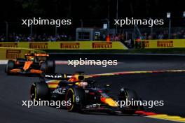 Max Verstappen (NLD) Red Bull Racing RB20. 28.07.2024. Formula 1 World Championship, Rd 14, Belgian Grand Prix, Spa Francorchamps, Belgium, Race Day.