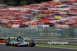 Fernando Alonso (ESP) Aston Martin F1 Team AMR24. 28.07.2024. Formula 1 World Championship, Rd 14, Belgian Grand Prix, Spa Francorchamps, Belgium, Race Day.