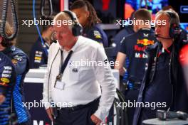 Jo Bauer (GER) FIA Delegate in the Red Bull Racing garage. 27.07.2024. Formula 1 World Championship, Rd 14, Belgian Grand Prix, Spa Francorchamps, Belgium, Qualifying Day.