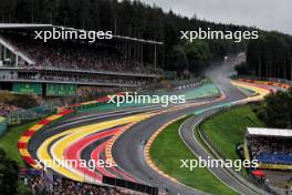 Fernando Alonso (ESP) Aston Martin F1 Team AMR24. 27.07.2024. Formula 1 World Championship, Rd 14, Belgian Grand Prix, Spa Francorchamps, Belgium, Qualifying Day.