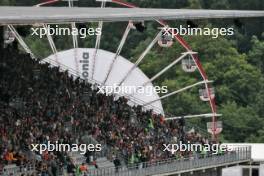 Circuit atmosphere - fans in the grandstand. 27.07.2024. Formula 1 World Championship, Rd 14, Belgian Grand Prix, Spa Francorchamps, Belgium, Qualifying Day.