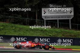Carlos Sainz Jr (ESP) Ferrari SF-24. 27.07.2024. Formula 1 World Championship, Rd 14, Belgian Grand Prix, Spa Francorchamps, Belgium, Qualifying Day.