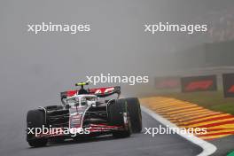 Nico Hulkenberg (GER) Haas VF-24. 27.07.2024. Formula 1 World Championship, Rd 14, Belgian Grand Prix, Spa Francorchamps, Belgium, Qualifying Day.