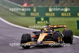 Oscar Piastri (AUS) McLaren MCL38. 27.07.2024. Formula 1 World Championship, Rd 14, Belgian Grand Prix, Spa Francorchamps, Belgium, Qualifying Day.