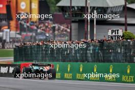 Fernando Alonso (ESP) Aston Martin F1 Team AMR24. 27.07.2024. Formula 1 World Championship, Rd 14, Belgian Grand Prix, Spa Francorchamps, Belgium, Qualifying Day.