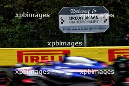 Daniel Ricciardo (AUS) RB VCARB 01. 27.07.2024. Formula 1 World Championship, Rd 14, Belgian Grand Prix, Spa Francorchamps, Belgium, Qualifying Day.