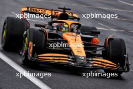 Oscar Piastri (AUS) McLaren MCL38. 27.07.2024. Formula 1 World Championship, Rd 14, Belgian Grand Prix, Spa Francorchamps, Belgium, Qualifying Day.