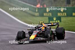 Sergio Perez (MEX) Red Bull Racing RB20. 27.07.2024. Formula 1 World Championship, Rd 14, Belgian Grand Prix, Spa Francorchamps, Belgium, Qualifying Day.