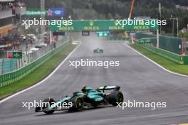 Fernando Alonso (ESP) Aston Martin F1 Team AMR24. 27.07.2024. Formula 1 World Championship, Rd 14, Belgian Grand Prix, Spa Francorchamps, Belgium, Qualifying Day.