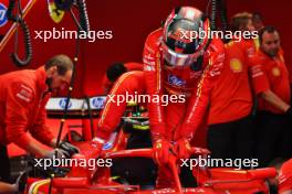 Carlos Sainz Jr (ESP) Ferrari. 27.07.2024. Formula 1 World Championship, Rd 14, Belgian Grand Prix, Spa Francorchamps, Belgium, Qualifying Day.