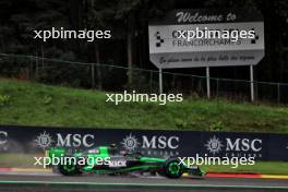 Zhou Guanyu (CHN) Sauber C44. 27.07.2024. Formula 1 World Championship, Rd 14, Belgian Grand Prix, Spa Francorchamps, Belgium, Qualifying Day.
