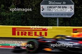 Sergio Perez (MEX) Red Bull Racing RB20. 27.07.2024. Formula 1 World Championship, Rd 14, Belgian Grand Prix, Spa Francorchamps, Belgium, Qualifying Day.