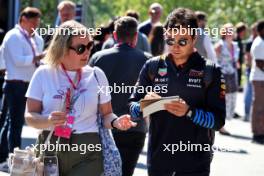 Sergio Perez (MEX) Red Bull Racing. 28.07.2024. Formula 1 World Championship, Rd 14, Belgian Grand Prix, Spa Francorchamps, Belgium, Race Day.