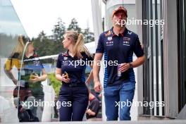 Max Verstappen (NLD) Red Bull Racing. 25.07.2024. Formula 1 World Championship, Rd 14, Belgian Grand Prix, Spa Francorchamps, Belgium, Preparation Day.