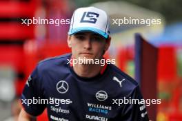 Logan Sargeant (USA) Williams Racing. 25.07.2024. Formula 1 World Championship, Rd 14, Belgian Grand Prix, Spa Francorchamps, Belgium, Preparation Day.