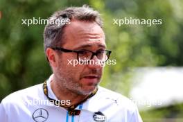 Sven Smeets (GER) Williams Racing Sporting Director. 25.07.2024. Formula 1 World Championship, Rd 14, Belgian Grand Prix, Spa Francorchamps, Belgium, Preparation Day.