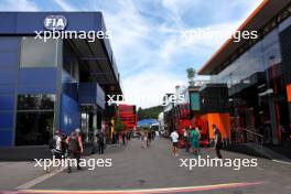 Paddock atmosphere. 25.07.2024. Formula 1 World Championship, Rd 14, Belgian Grand Prix, Spa Francorchamps, Belgium, Preparation Day.
