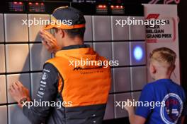 Lando Norris (GBR) McLaren. 25.07.2024. Formula 1 World Championship, Rd 14, Belgian Grand Prix, Spa Francorchamps, Belgium, Preparation Day.