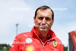Riccardo Adami (ITA) Ferrari Race Engineer. 25.07.2024. Formula 1 World Championship, Rd 14, Belgian Grand Prix, Spa Francorchamps, Belgium, Preparation Day.