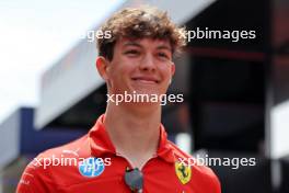 Oliver Bearman (GBR) Ferrari Reserve Driver. 25.07.2024. Formula 1 World Championship, Rd 14, Belgian Grand Prix, Spa Francorchamps, Belgium, Preparation Day.