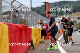 Pierre Gasly (FRA) Alpine F1 Team - Race for Anthoine. 25.07.2024. Formula 1 World Championship, Rd 14, Belgian Grand Prix, Spa Francorchamps, Belgium, Preparation Day.
