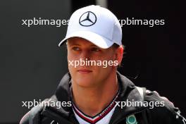Mick Schumacher (GER) Mercedes AMG F1 Reserve Driver. 25.07.2024. Formula 1 World Championship, Rd 14, Belgian Grand Prix, Spa Francorchamps, Belgium, Preparation Day.