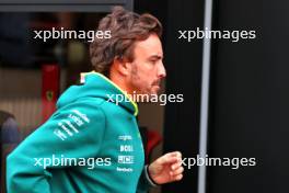 Fernando Alonso (ESP) Aston Martin F1 Team. 25.07.2024. Formula 1 World Championship, Rd 14, Belgian Grand Prix, Spa Francorchamps, Belgium, Preparation Day.