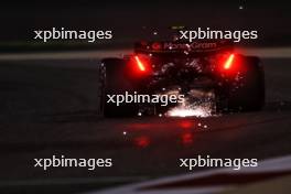 Nico Hulkenberg (GER) Haas VF-24 sends sparks flying. 01.03.2024. Formula 1 World Championship, Rd 1, Bahrain Grand Prix, Sakhir, Bahrain, Qualifying Day.