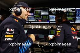 Adrian Newey (GBR) Red Bull Racing Chief Technical Officer celebrates at the end of the race. 02.03.2024. Formula 1 World Championship, Rd 1, Bahrain Grand Prix, Sakhir, Bahrain, Race Day.
